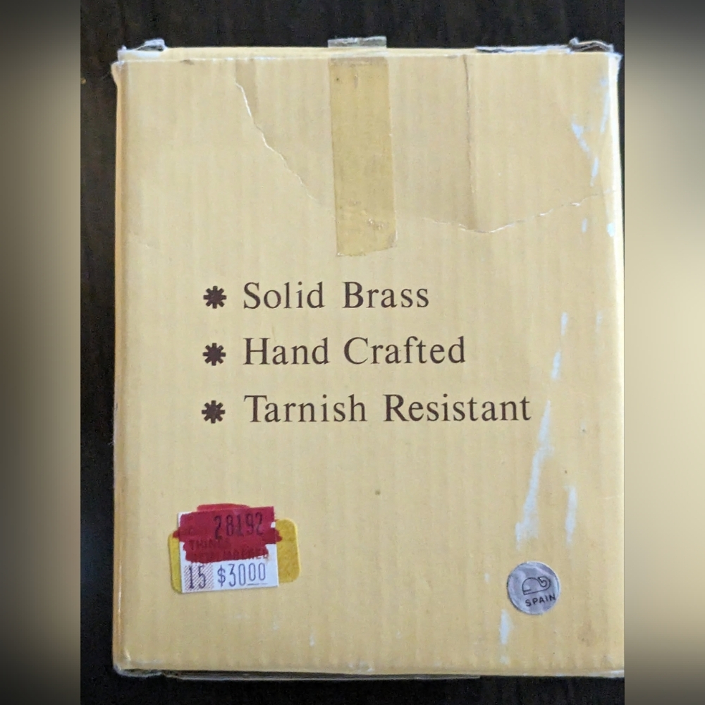 2 Set Things Remembered Brass Tankered